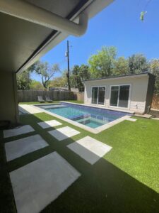 The Benefit of Artificial Turf Around Pools